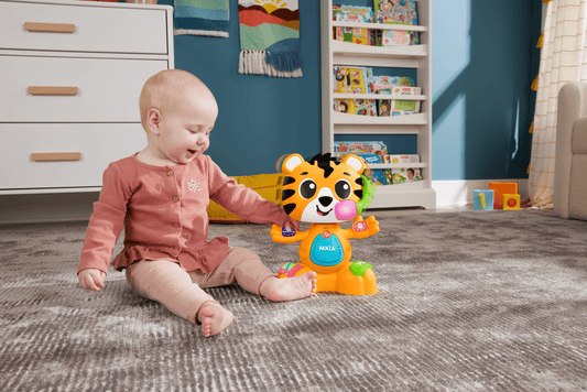 Fisher-Price Juguete para Bebés Escuadrón Musical Tigre Canta Conmigo
