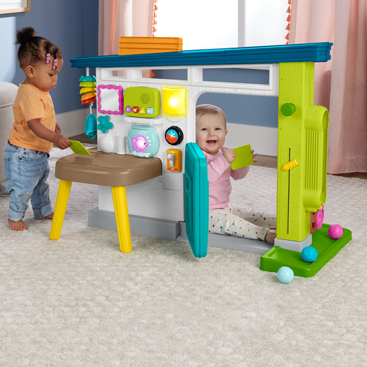 Fisher-Price Rires et Éveil Maison de Jeu Suprême, Multilingue