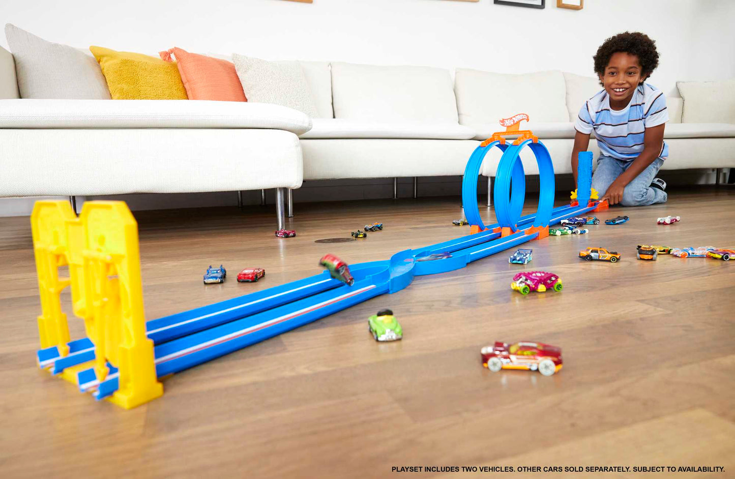 Hot Wheels®  Ultra Hots™  Coffret Piste  Course Infernale, 4+Ans