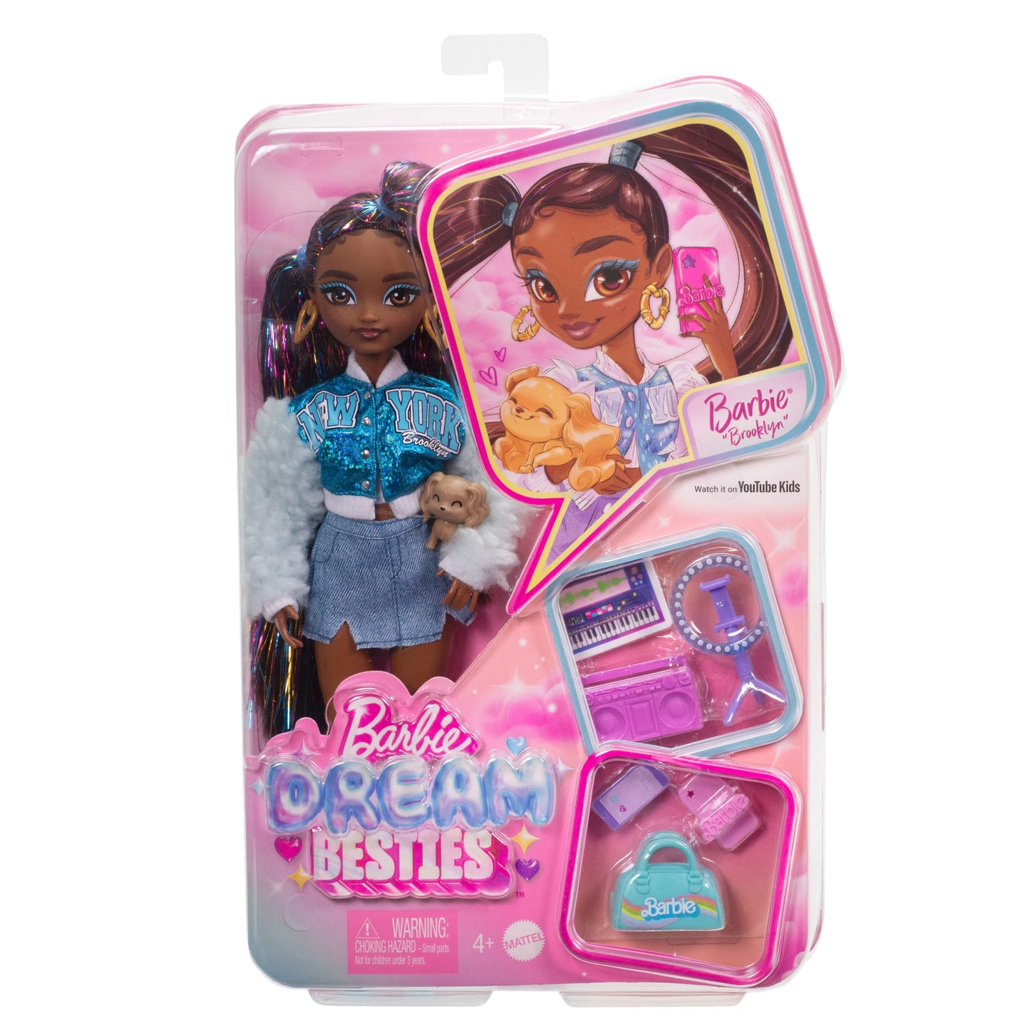 Barbie Dream Besties Boneca  Brooklyn